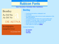 Burnett Fonts PS screenshot